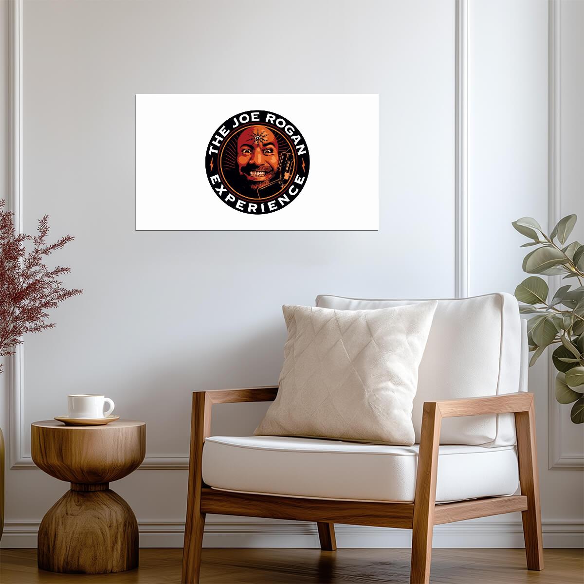 The Joe Rogan Experience | Joe Rogan Psychedelic Art Logo | JRE Podcast Poster - Celebrities Poster