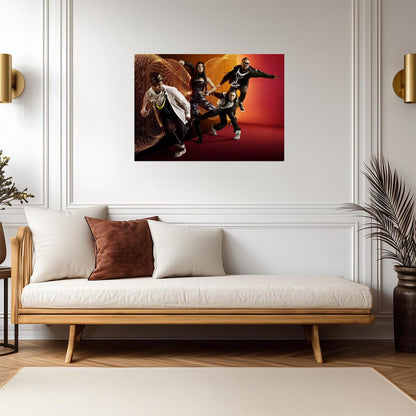 Black Eyed Peas Masters of the Sun | Band Poster | Hip Hop Group Wall Art - Music Poster