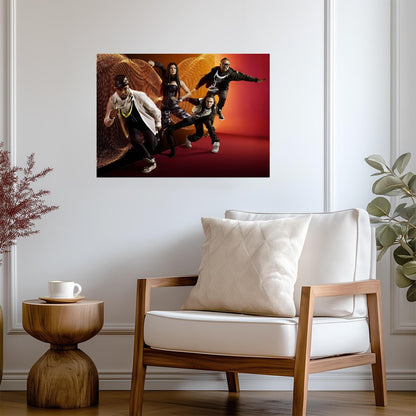 Black Eyed Peas Masters of the Sun | Band Poster | Hip Hop Group Wall Art - Music Poster