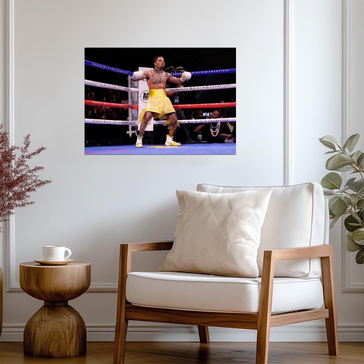 Gervonta Davis Victory Pose | Boxing Legend Poster | Combat Sports Wall Art - Sports Poster
