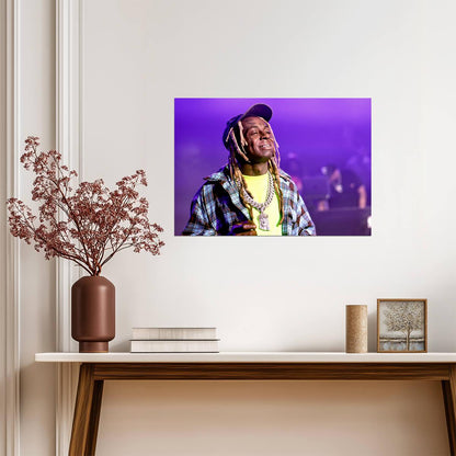 Lil Wayne Poster | Live Concert Rap Print - Music Poster