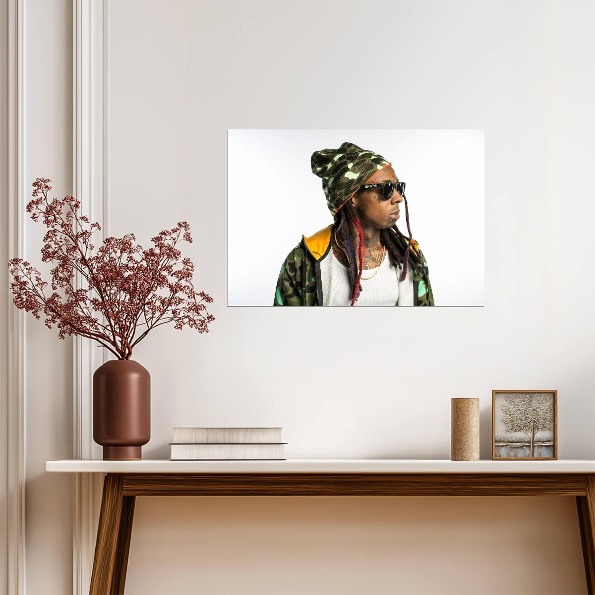 Lil Wayne Wall Art | American Rapper Poster - Music Poster