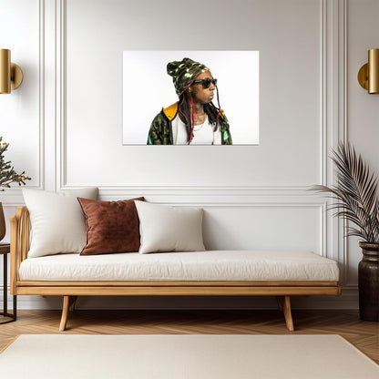 Lil Wayne Wall Art | American Rapper Poster - Music Poster