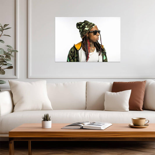 Lil Wayne Wall Art | American Rapper Poster - Music Poster