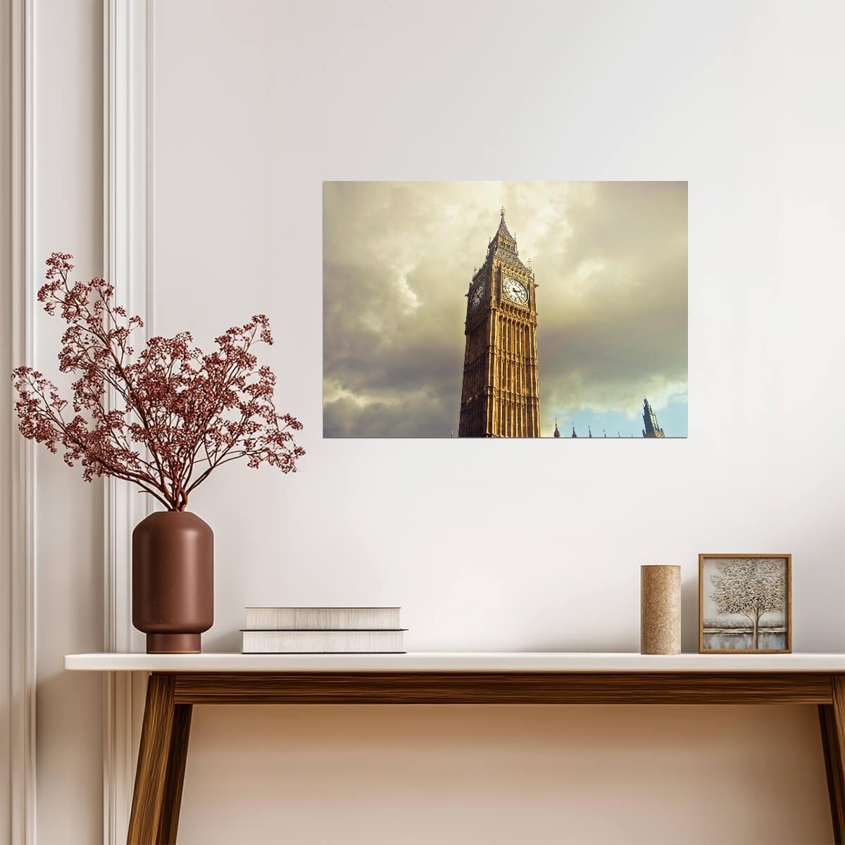 Big Ben London | Westminster Palace | Travel Poster - Photography Poster