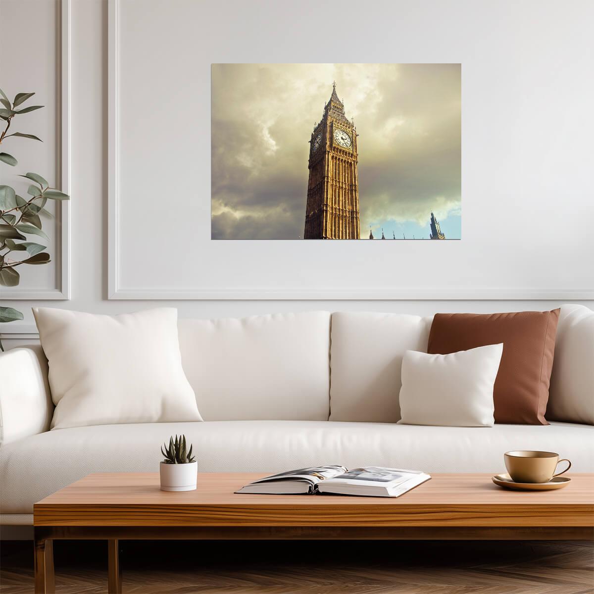 Big Ben London | Westminster Palace | Travel Poster - Photography Poster