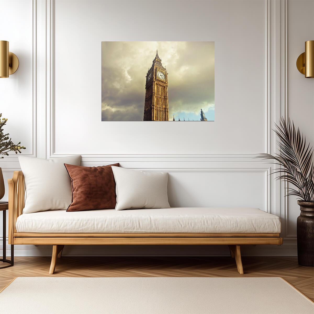 Big Ben London | Westminster Palace | Travel Poster - Photography Poster