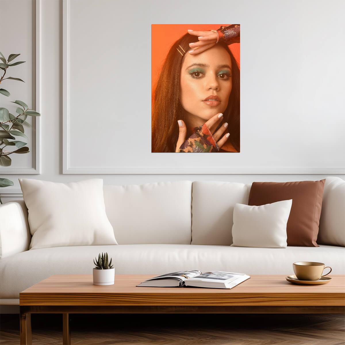 Jenna Ortega | Famous Celebrity | Art Poster - Celebrities Poster
