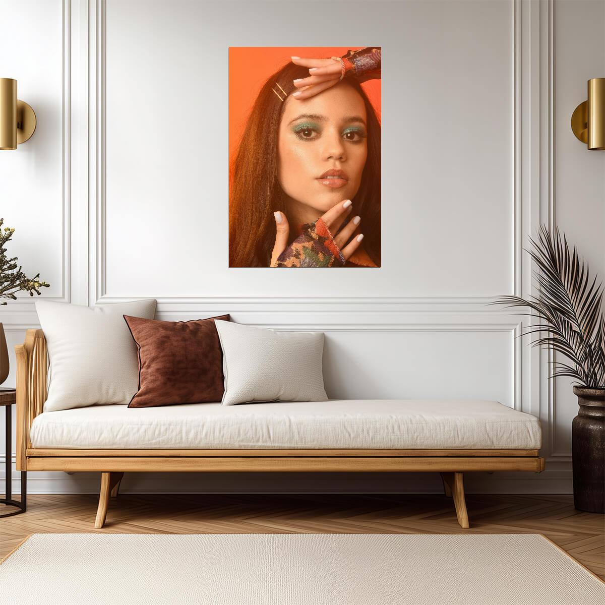 Jenna Ortega | Famous Celebrity | Art Poster - Celebrities Poster