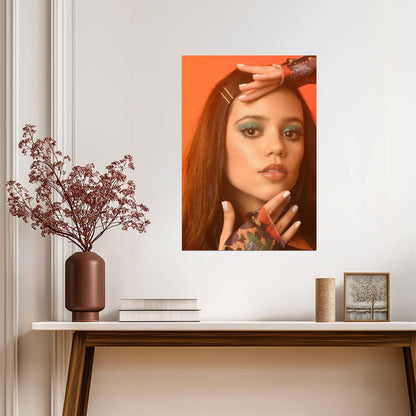 Jenna Ortega | Famous Celebrity | Art Poster - Celebrities Poster