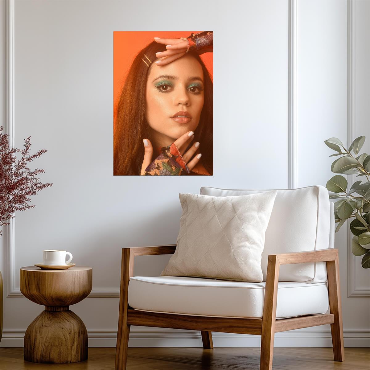 Jenna Ortega | Famous Celebrity | Art Poster - Celebrities Poster