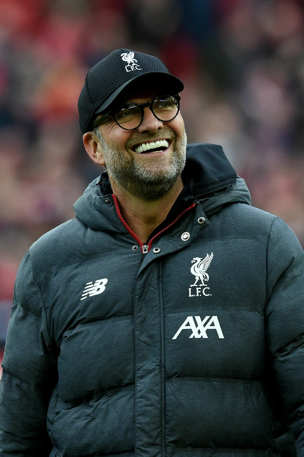 Jurgen Klopp Liverpool Manager Smiling | Soccer Poster | Anfield Legend Print - Sports Poster