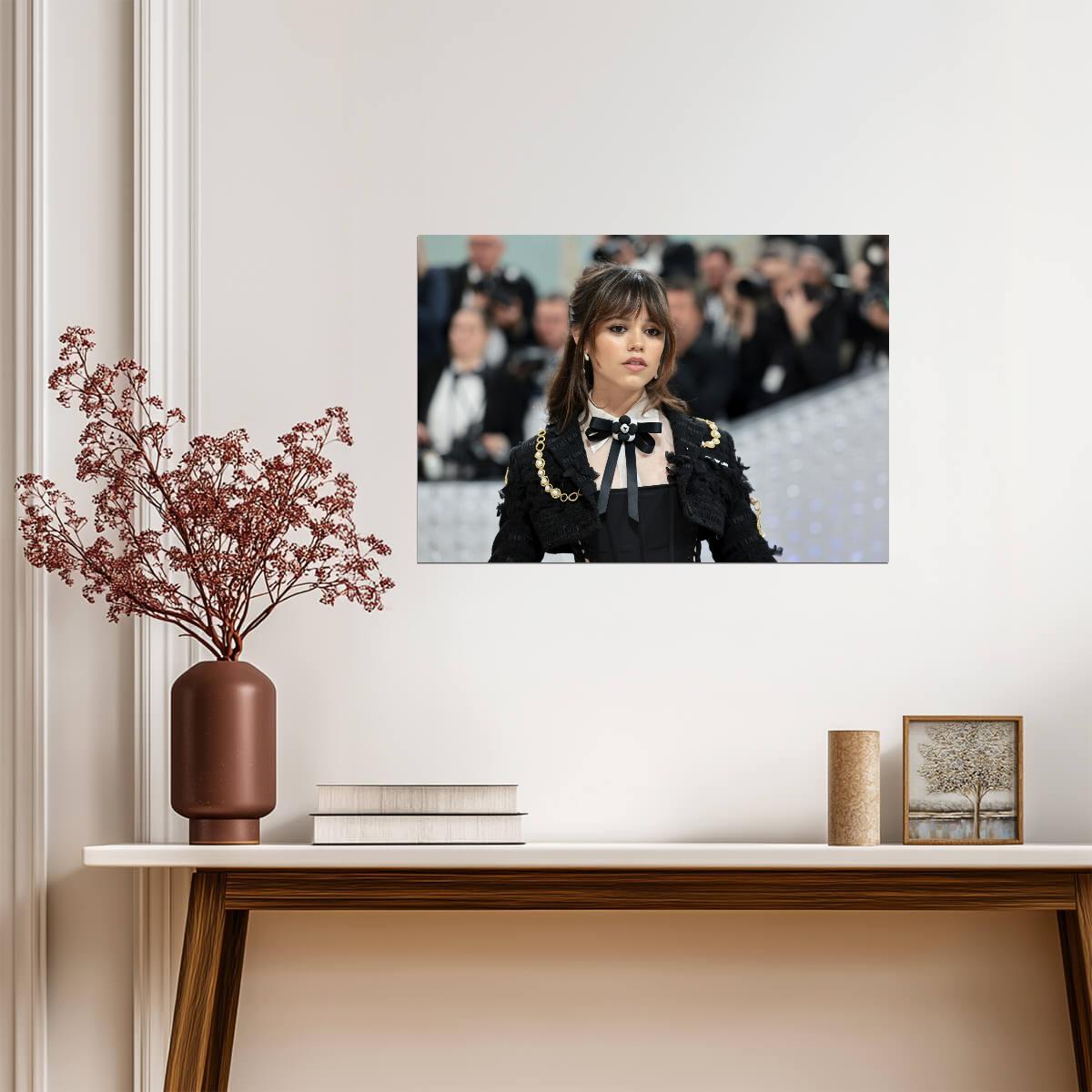 Jenna Ortega | Neutral Tone Art | Modern Poster - Celebrities Poster