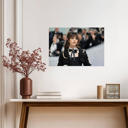 Jenna Ortega | Neutral Tone Art | Modern Poster - Celebrities Poster