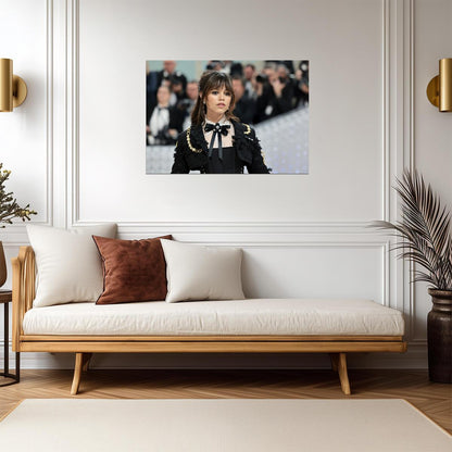 Jenna Ortega | Neutral Tone Art | Modern Poster - Celebrities Poster