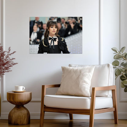Jenna Ortega | Neutral Tone Art | Modern Poster - Celebrities Poster