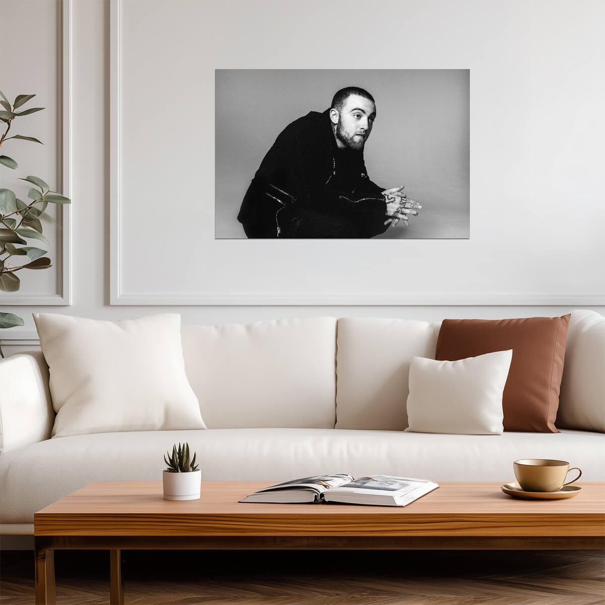 Mac Miller Print | Hip Hop Rap Poster - Music Poster