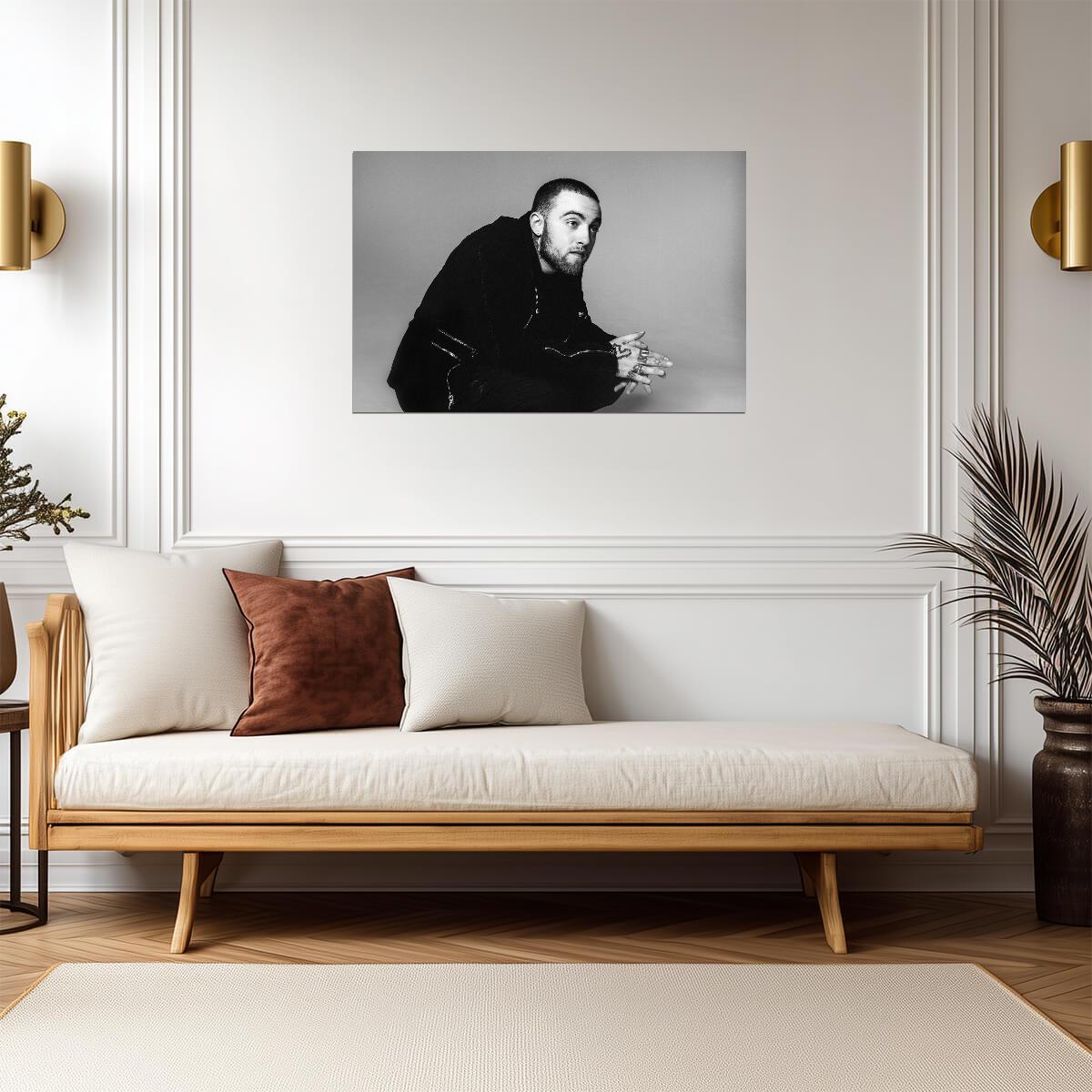 Mac Miller Print | Hip Hop Rap Poster - Music Poster