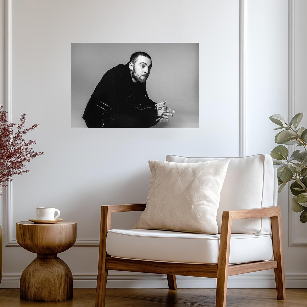 Mac Miller Print | Hip Hop Rap Poster - Music Poster