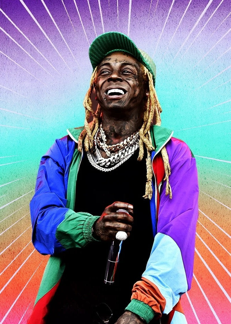 Lil Wayne Wall Art | Live Concert Poster - Music Poster