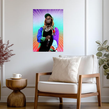 Lil Wayne Wall Art | Live Concert Poster - Music Poster