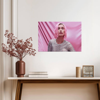 Hailey Bieber | Cool Tone Art | Fashion Poster - Celebrities Poster