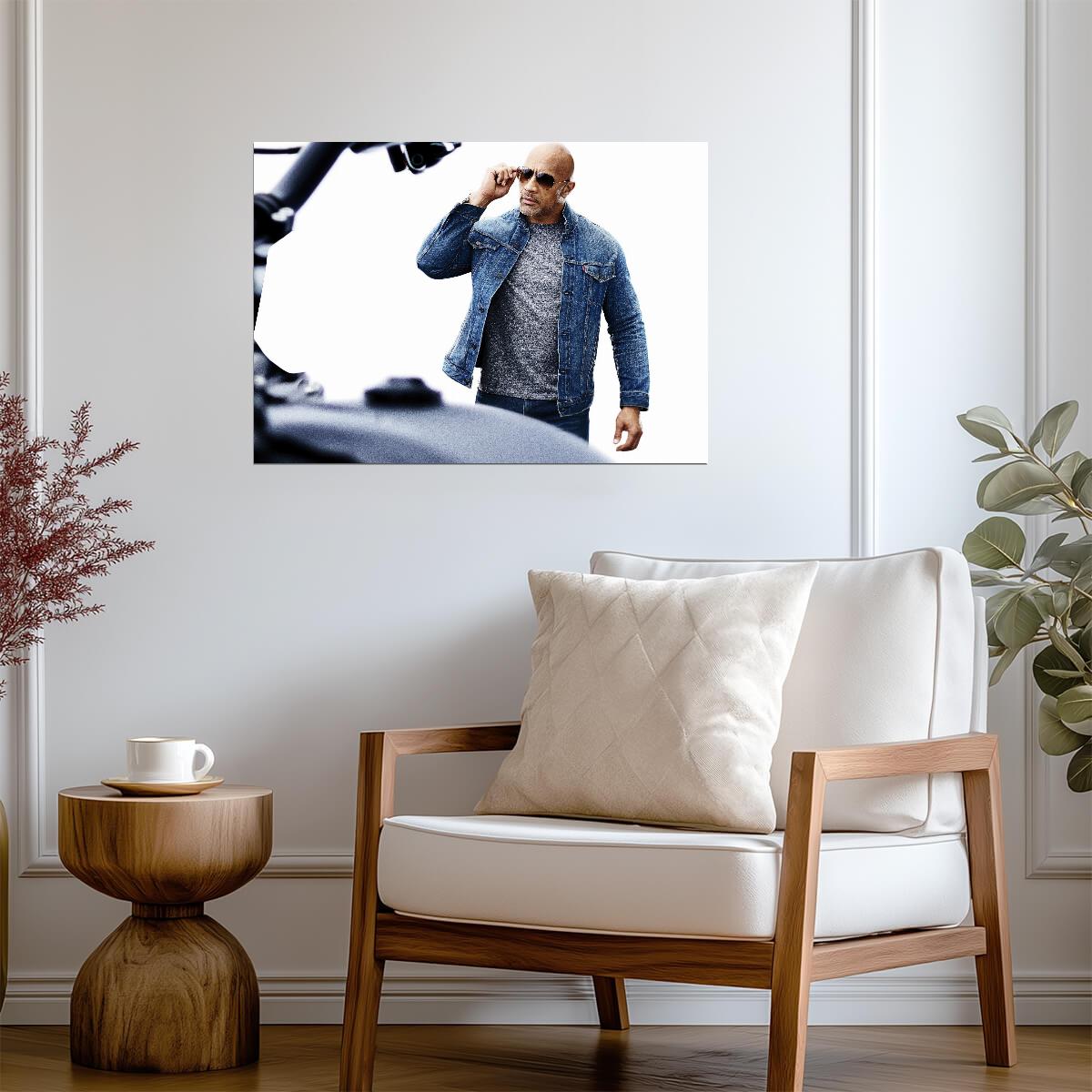 Fast & Furious Luke Hobbs | Dwayne Johnson Poster | Action Movie Wall Art - Movies & TV Poster