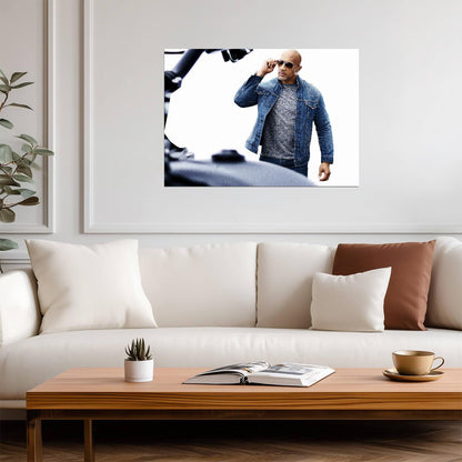 Fast & Furious Luke Hobbs | Dwayne Johnson Poster | Action Movie Wall Art - Movies & TV Poster