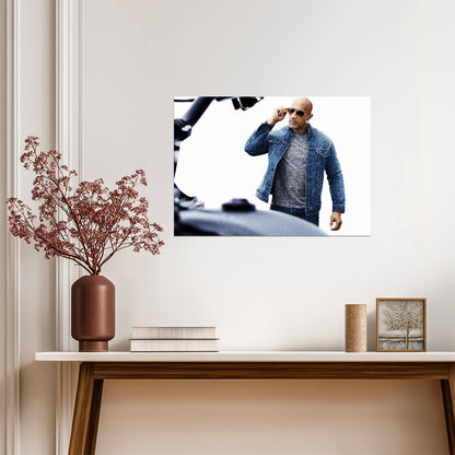 Fast & Furious Luke Hobbs | Dwayne Johnson Poster | Action Movie Wall Art - Movies & TV Poster