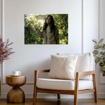 Madison Beer Balenciaga Cardigan | Outdoor Nature Portrait | Music Celebrity Poster - Music Poster