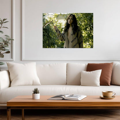 Madison Beer Balenciaga Cardigan | Outdoor Nature Portrait | Music Celebrity Poster - Music Poster