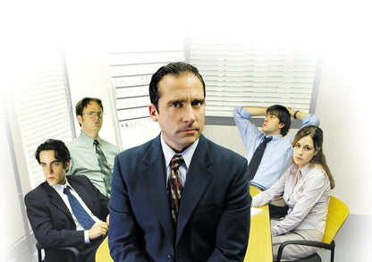 The Office US Conference Room | Michael Scott & Main Cast Photo | Comedy TV Show Poster - Movies & TV Poster