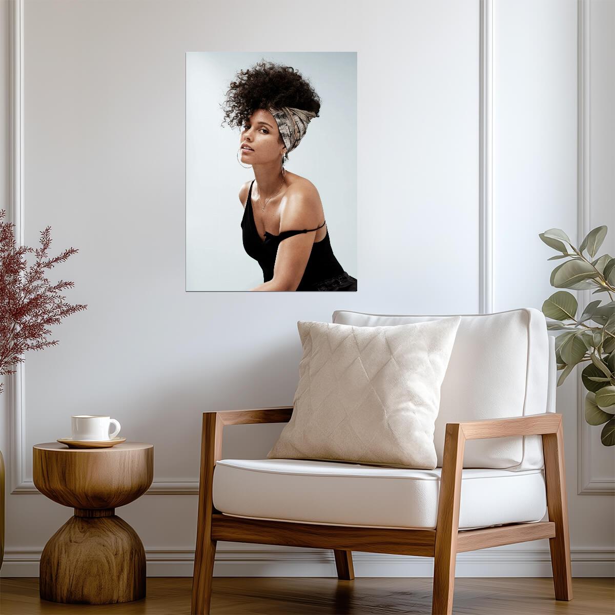 Alicia Keys | Music Icon Wall Art | Piano Legend Poster - Music Poster