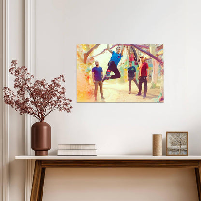 Coldplay Up & Up Photoshoot | Alternative Rock Band Poster | Music Group Wall Art - Music Poster