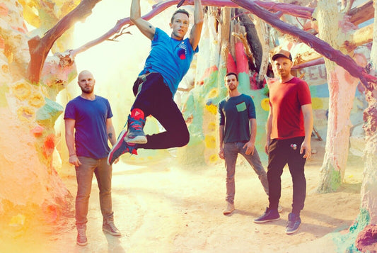Coldplay Up & Up Photoshoot | Alternative Rock Band Poster | Music Group Wall Art - Music Poster