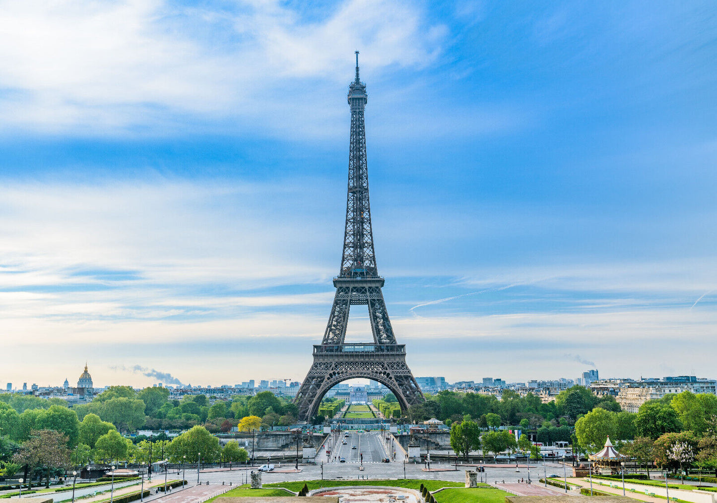 Eiffel Tower Paris View | Travel Photography Print | French Landmark Poster - Photography Poster