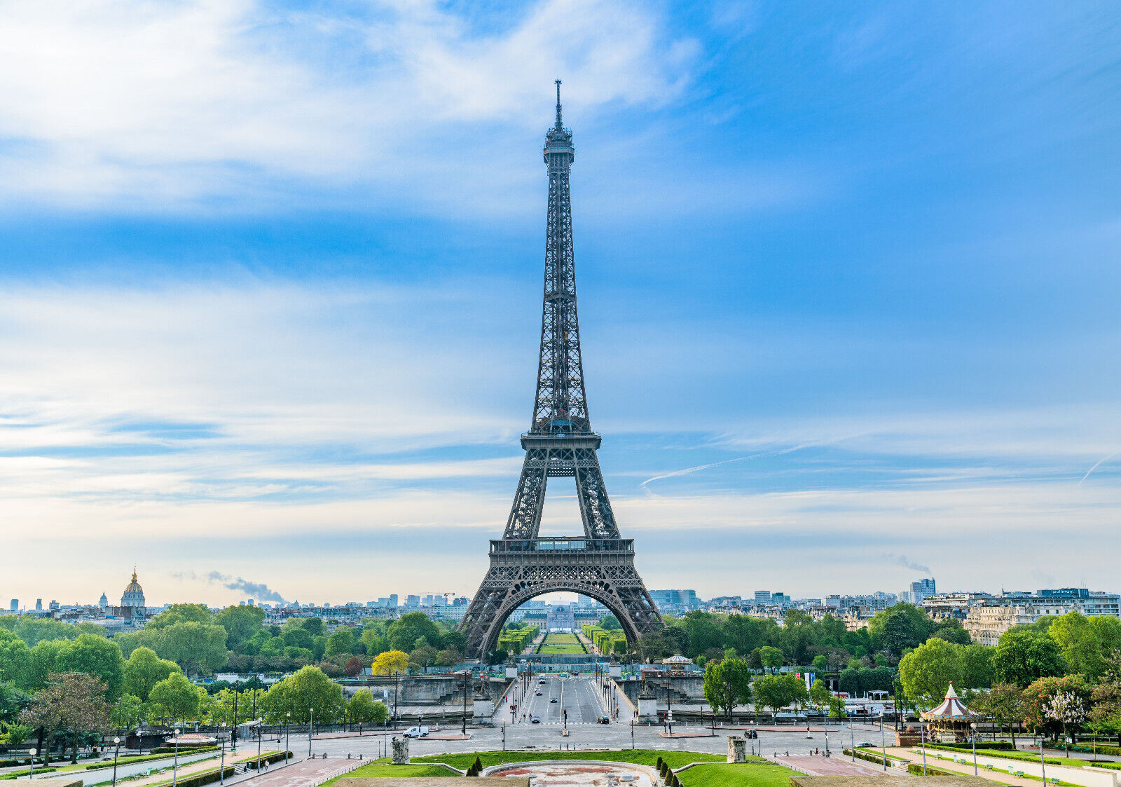 Eiffel Tower Paris View | Travel Photography Print | French Landmark Poster - Photography Poster