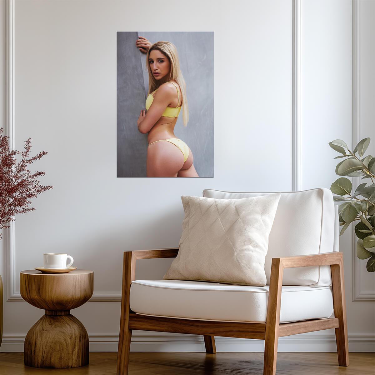 Abella Danger Yellow Bikini | Model Poster | Warm Sexy Photo - Celebrities Poster