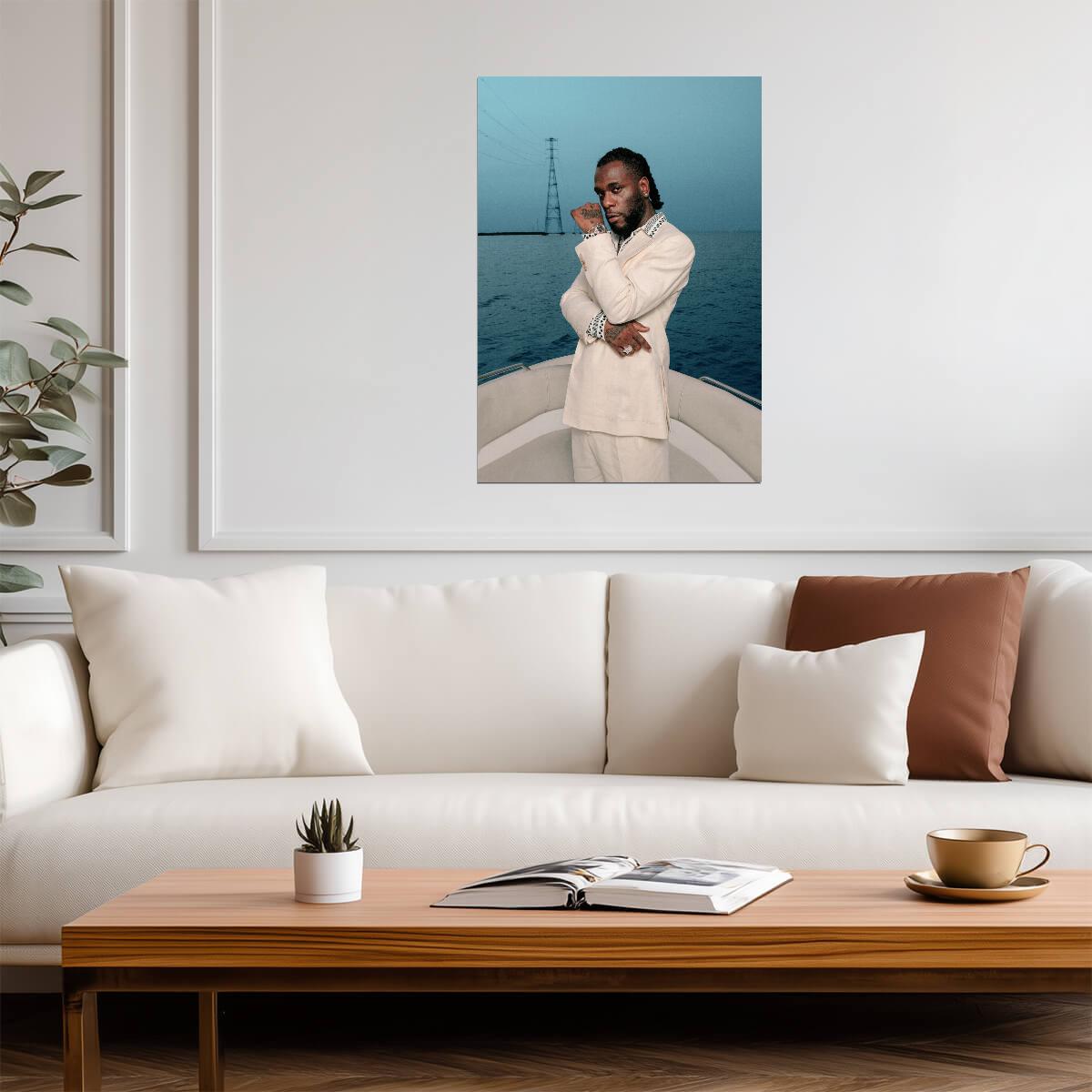 Burna Boy | Afrobeats Artist | Music Poster - Music Poster