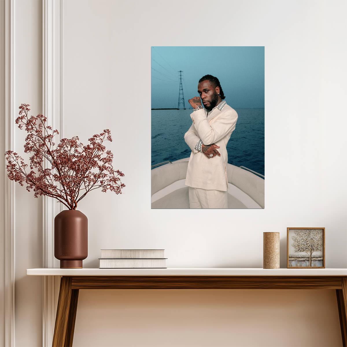 Burna Boy | Afrobeats Artist | Music Poster - Music Poster