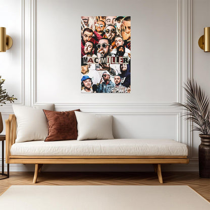 Mac Miller Poster | Graphic Art Rap Print - Music Poster