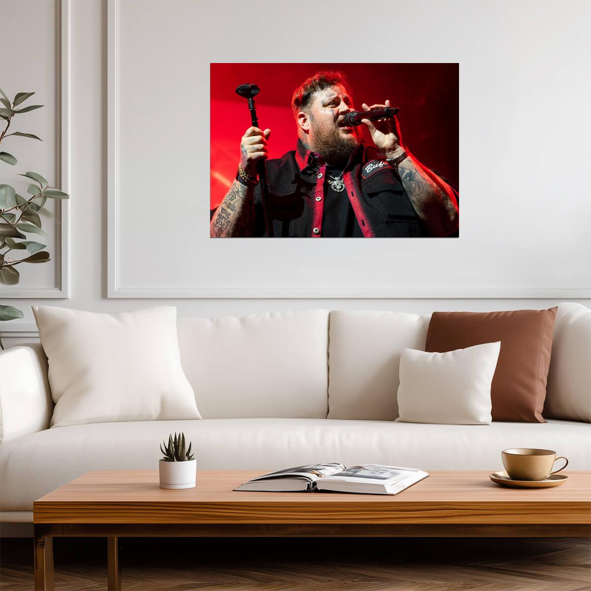 Jelly Roll Live | Concert Performance | Musician Poster - Music Poster