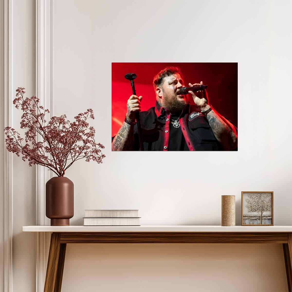 Jelly Roll Live | Concert Performance | Musician Poster - Music Poster