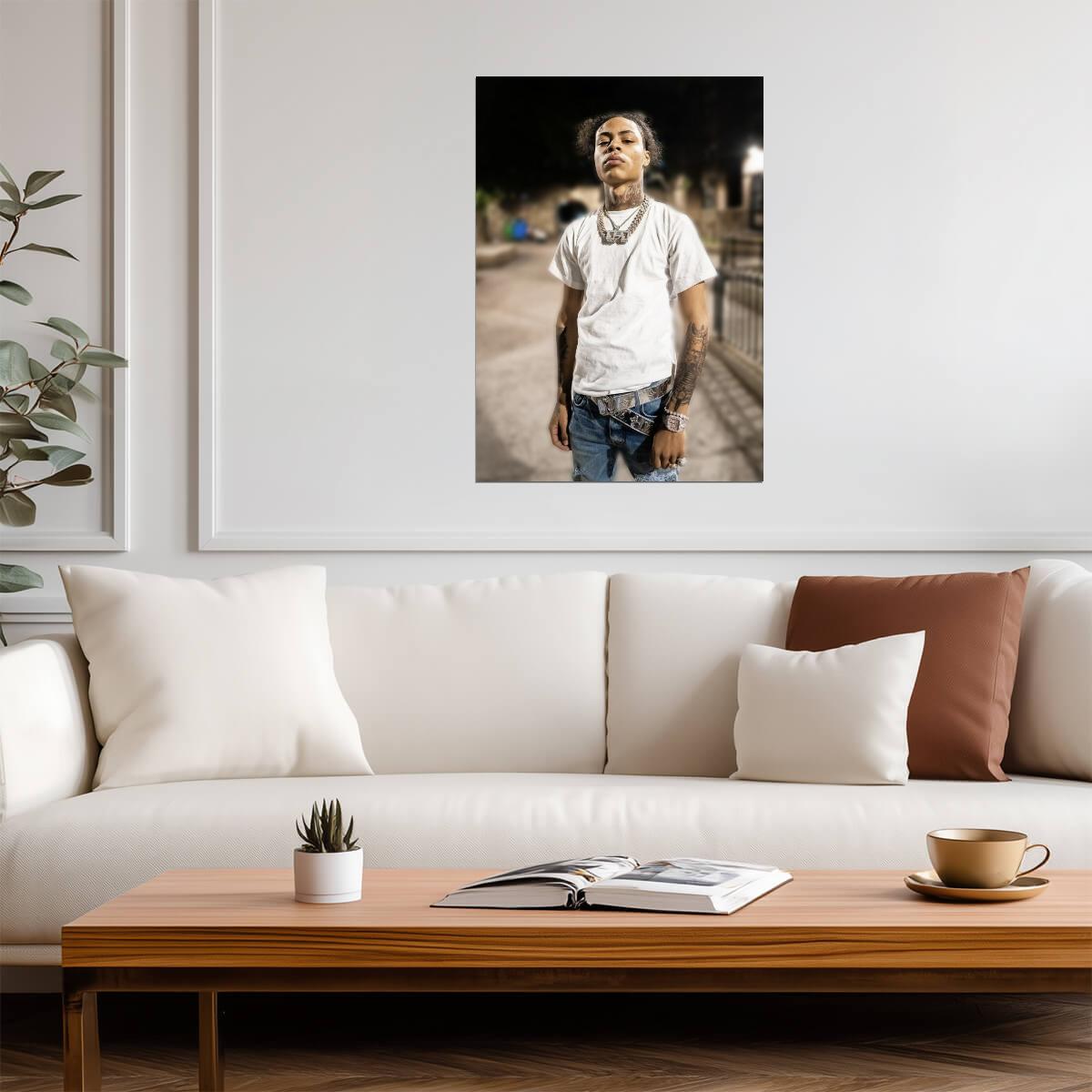 Kay Flock Wall Art | American Rapper Poster - Music Poster