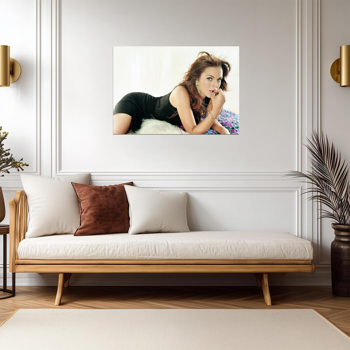 Lindsay Lohan Poster | Model Actress Print - Celebrities Poster