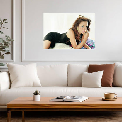 Lindsay Lohan Poster | Model Actress Print - Celebrities Poster