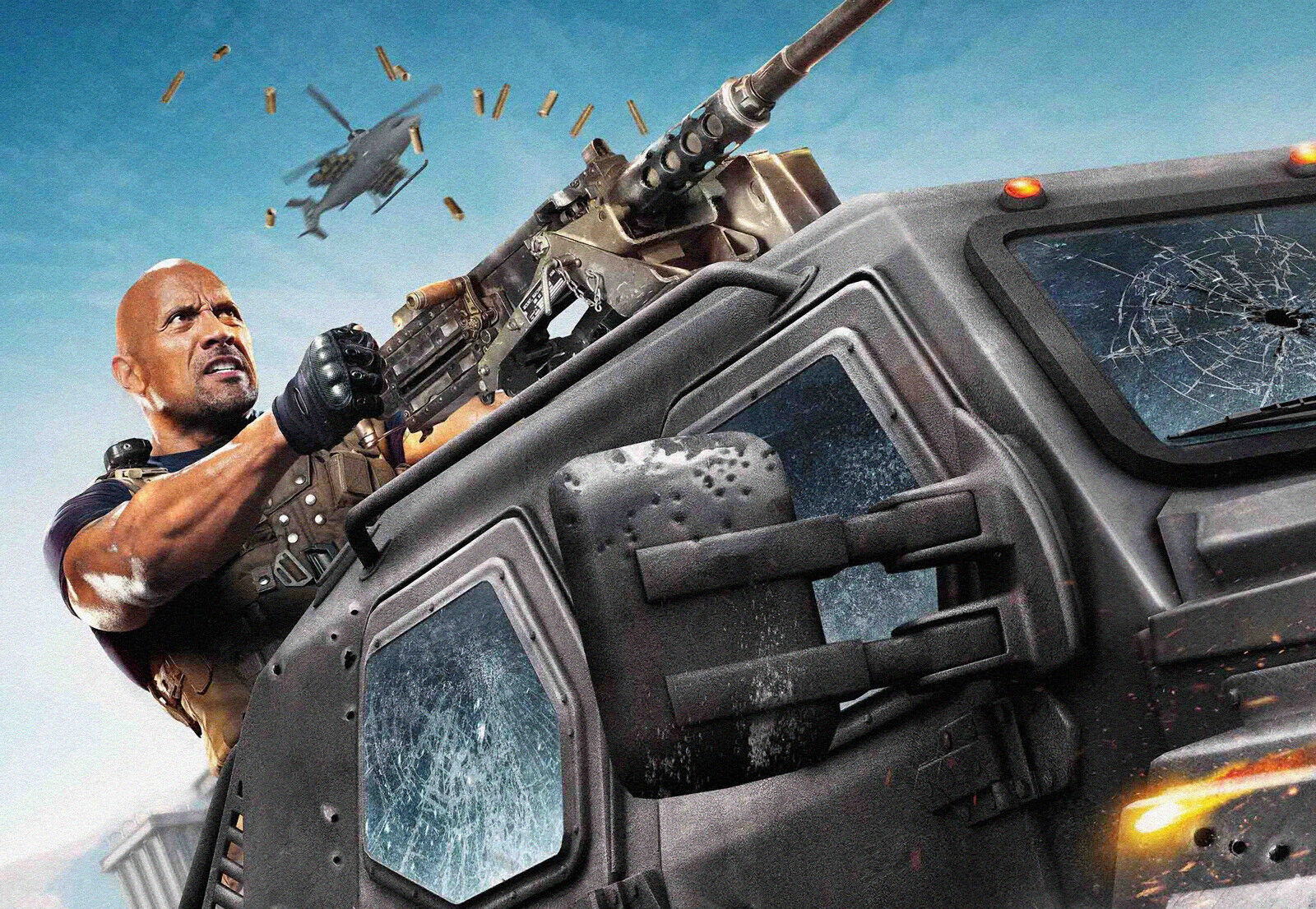 Fast & Furious 8 | Dwayne Johnson as Luke Hobbs | Action Movie Poster - Movies & TV Poster