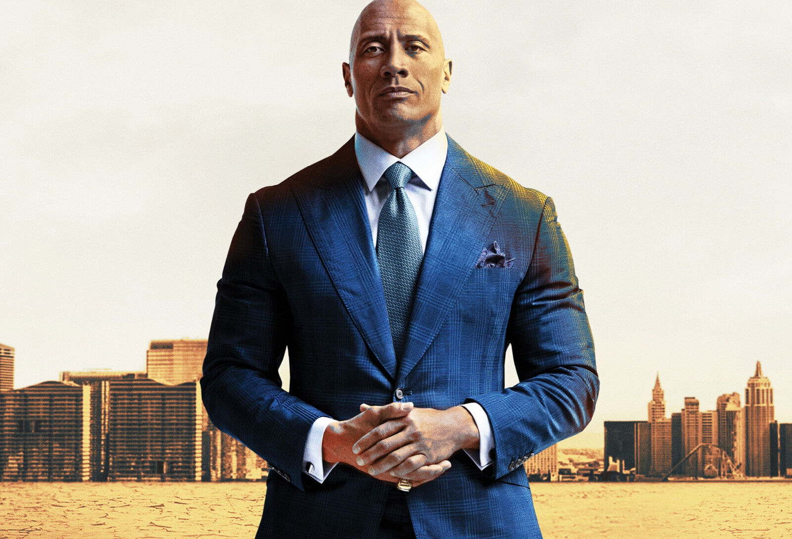 Ballers TV Show | Dwayne Johnson as Spencer Strasmore | HBO Series Poster - Movies & TV Poster