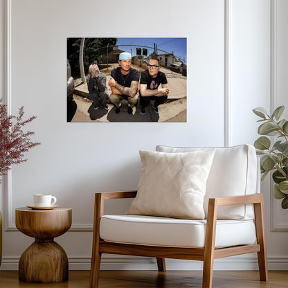 Blink-182 | Colorful Band Art | Punk Rock Poster - Music Poster