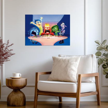Inside Out | Family Film Art | Cinema Poster - Movies & TV Poster